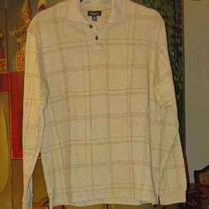 Van Heusen Tan Long Sleeve Shirt